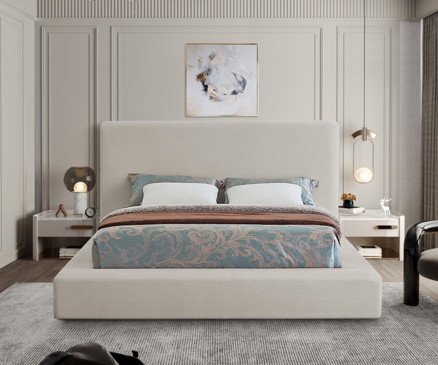 Cama de plataforma Devin Linen