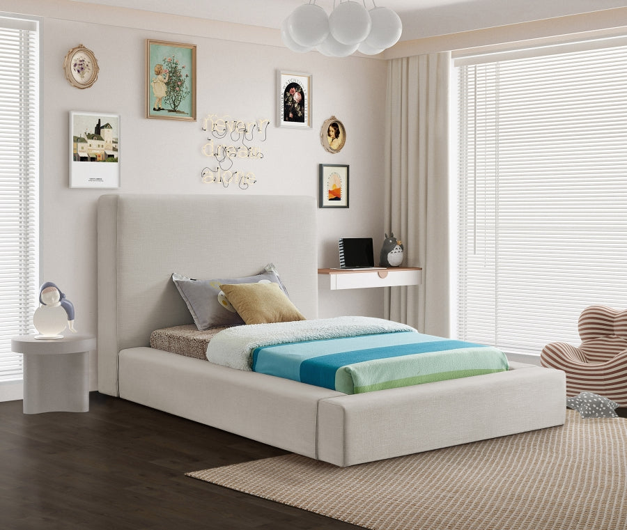 Cama de plataforma Devin Linen