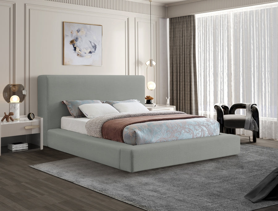 Cama de plataforma Devin Linen
