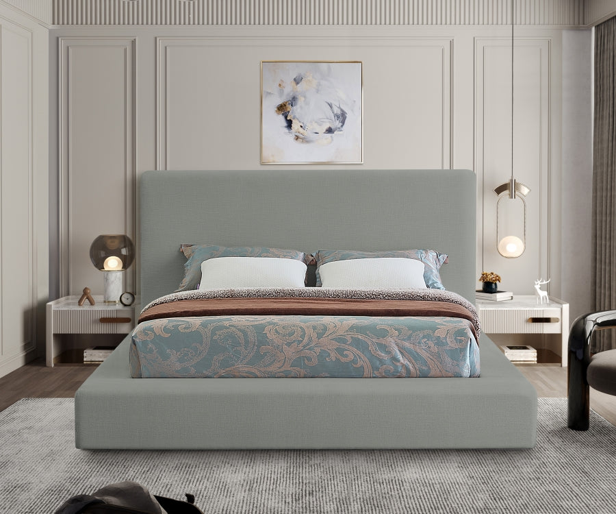 Cama de plataforma Devin Linen