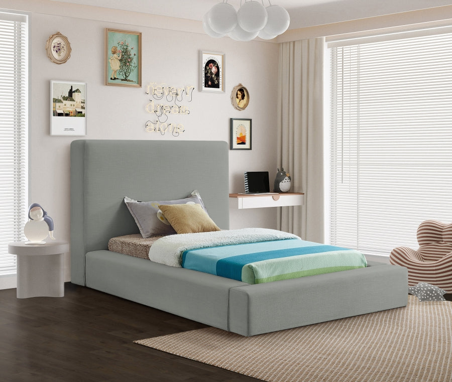 Cama de plataforma Devin Linen