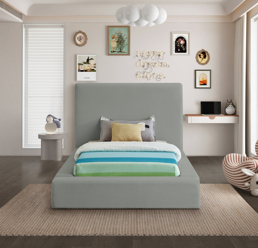 Cama de plataforma Devin Linen