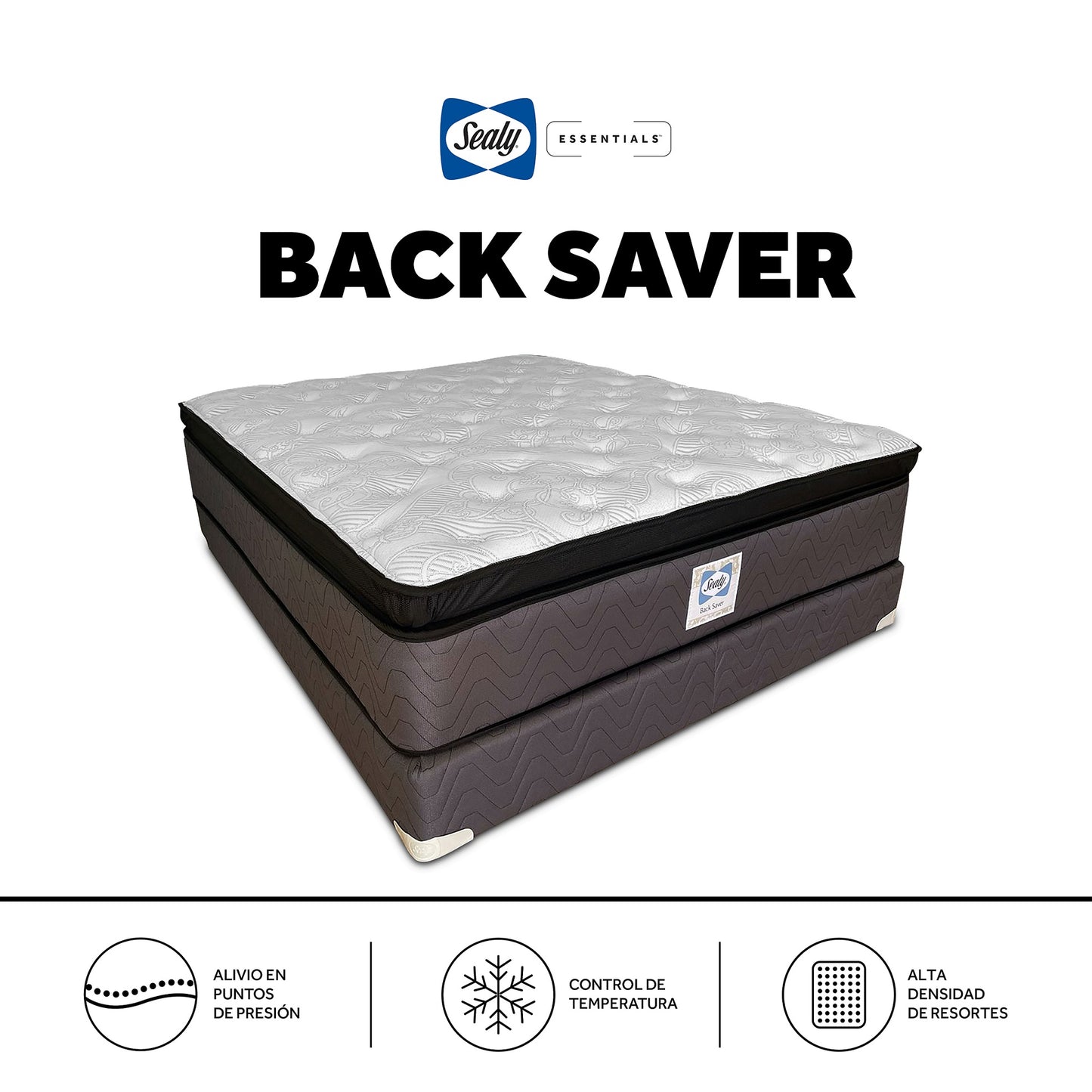 SEALY BACKSAVER | SÓLO COLCHÓN